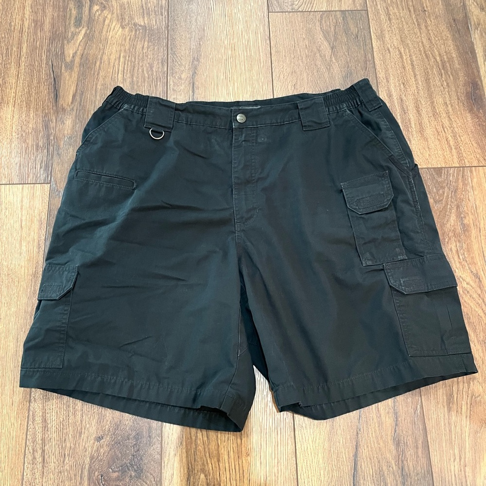 5.11 Tactical Mens Cargo Utility Shorts‎ Size 40(Actual 38) Black Hiking Outdoor